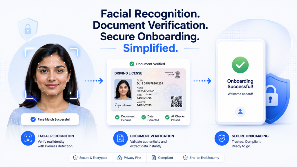 Facial Recognition for Secure Document Verification