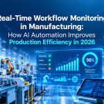 Real-Time Workflow Monitoring in Manufacturing: How AI Automation Improves Production Efficiency in 2026