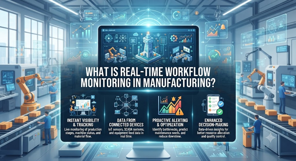 What Is Real-Time Workflow Monitoring in Manufacturing