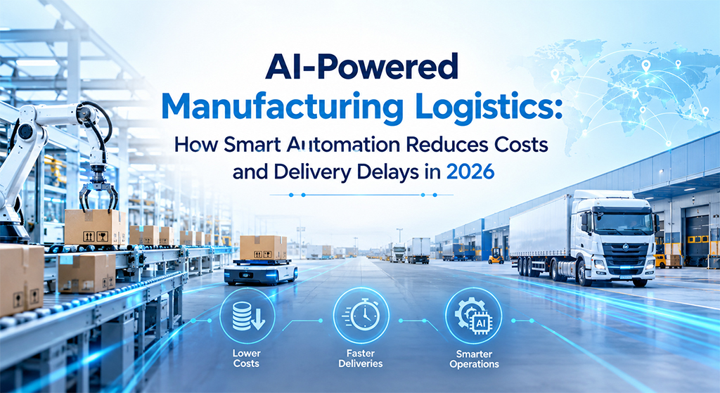 AI-Powered Manufacturing Logistics: How Smart Automation Reduces Costs and Delivery Delays in 2026