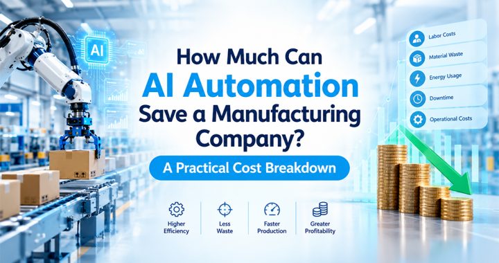 How Much Can AI Automation Save a Manufacturing Company? A Practical Cost Breakdown