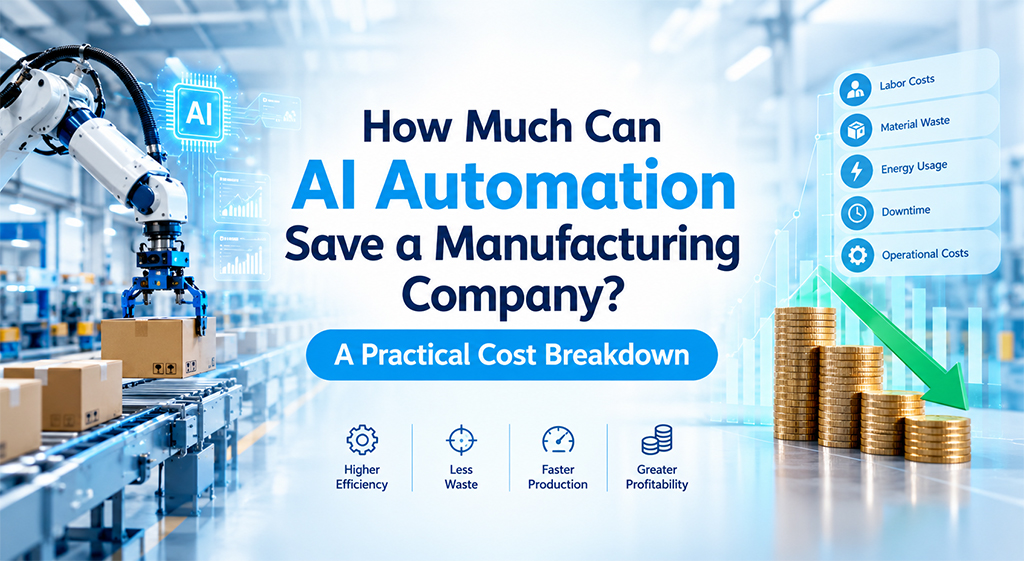 How Much Can AI Automation Save a Manufacturing Company? A Practical Cost Breakdown