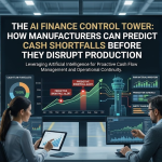 The AI Finance Control Tower: How Manufacturers Can Predict Cash Shortfalls Before They Disrupt Production