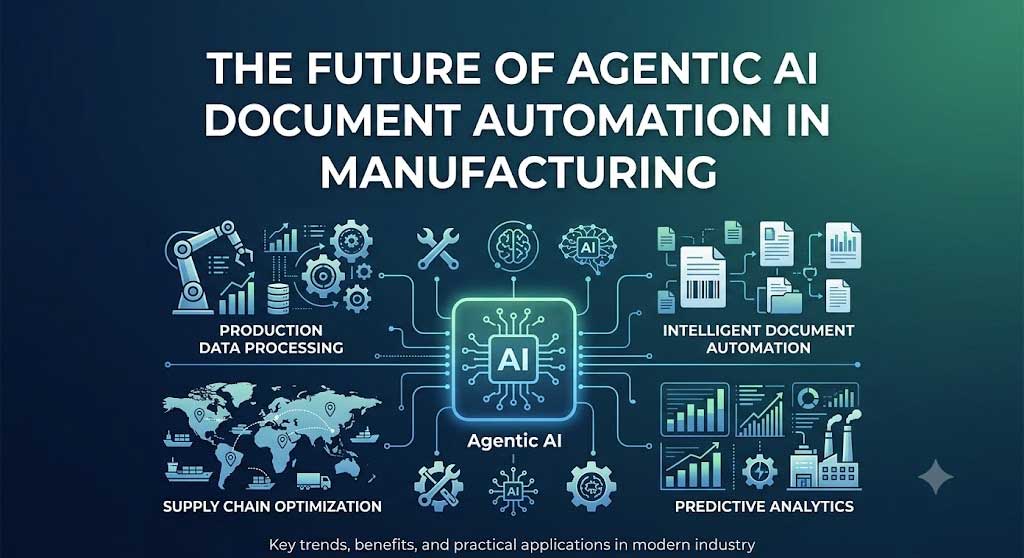 The Future of Agentic AI Document Automation in Manufacturing